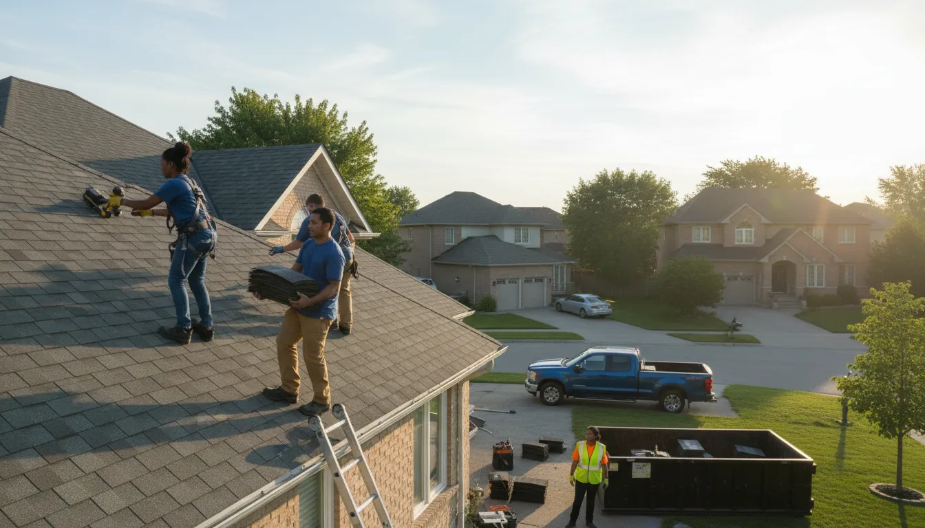 Roofing in Vaughan — Built to Last the Winters Here